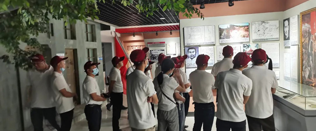 金萊勒營銷團(tuán)隊(duì)參觀紀(jì)念館-3 金萊勒電氣營銷團(tuán)隊(duì)參觀永樂人民抗日自衛(wèi)游擊總隊(duì)紀(jì)念館-3