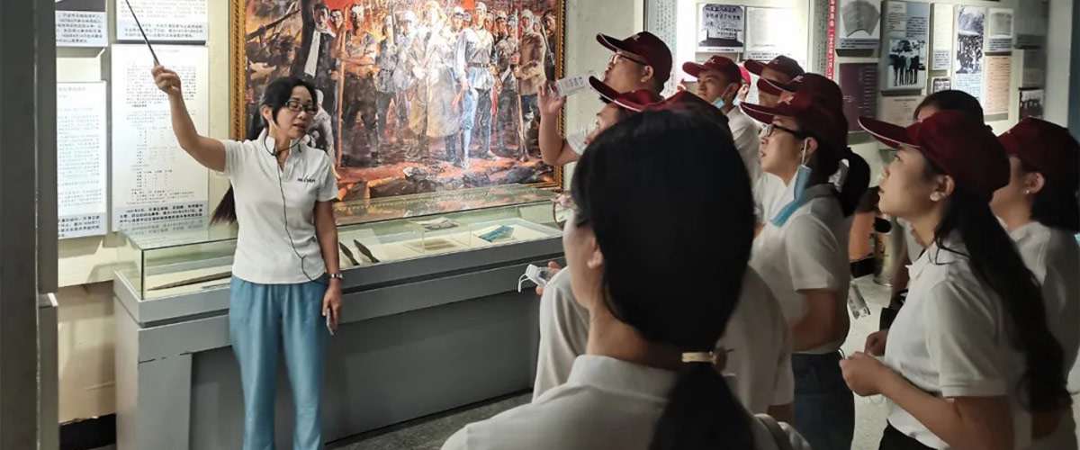 金萊勒營銷團(tuán)隊(duì)參觀紀(jì)念館-4 金萊勒電氣營銷團(tuán)隊(duì)參觀永樂人民抗日自衛(wèi)游擊總隊(duì)紀(jì)念館-4