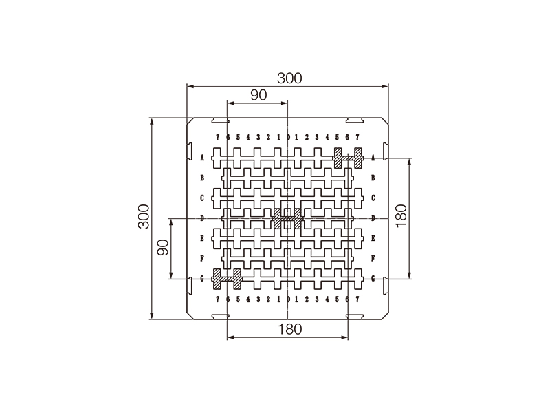 DN52108的外形尺寸信息 金萊勒DN52108母線支架外形尺寸圖.jpg